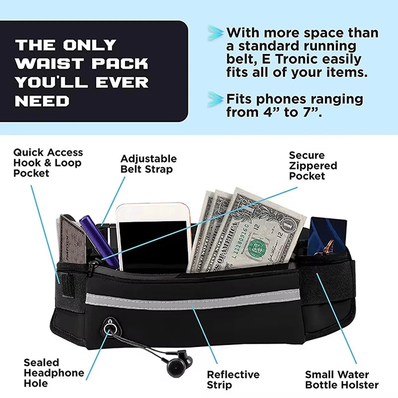 Waist Running Dog Leash